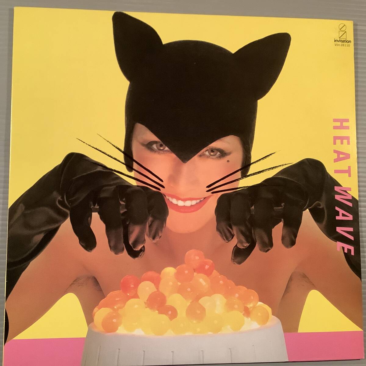 LP●ブラック・キャッツ BLACK CATS/HEAT WAVE※日本のロカビリー・バンド●拍卖
