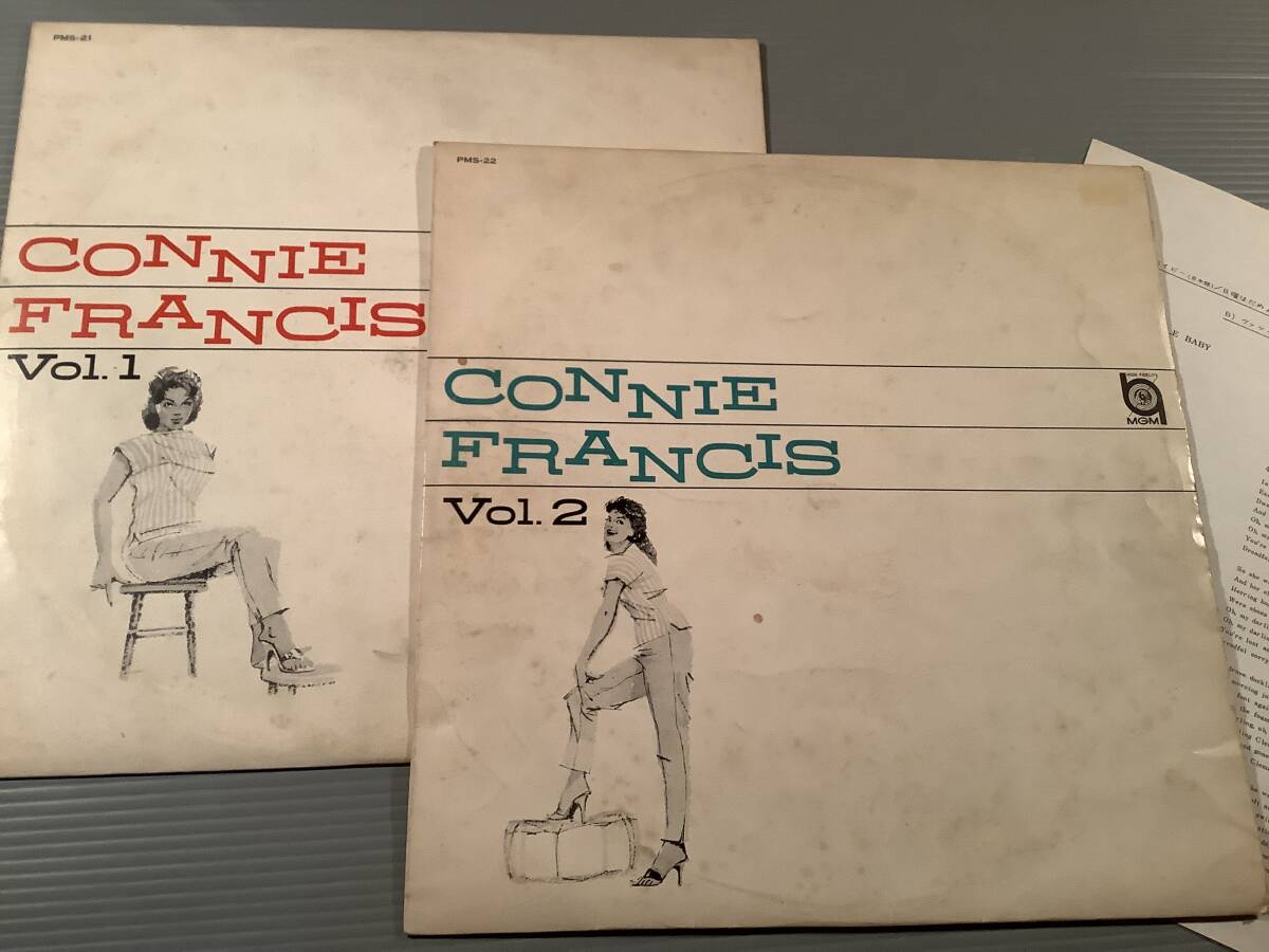 LP(2枚組・日本盤)●コニー・フランシス Vol.1 & Vol.2●拍卖