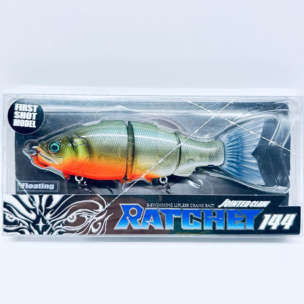 ファーストショットモデル ガンクラフト ラチェット144 ピラニア 検索) 琵琶湖 RATCHET GAN CRAFT First Shot Model拍卖