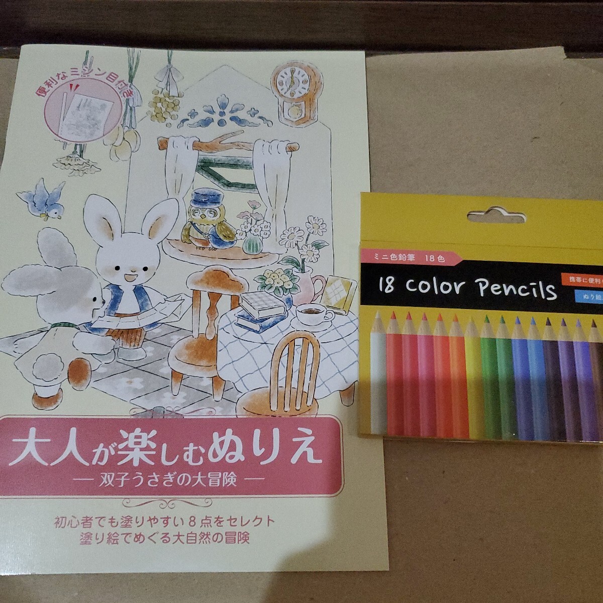 大人が楽しむぬりえ+色鉛筆拍卖