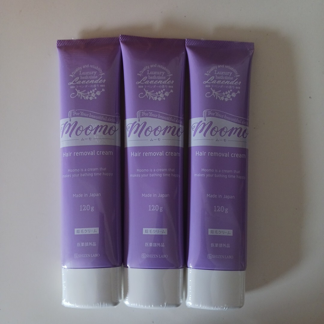 ムーモ Moomo 除毛クリーム 薬用マイルドリムーバー 新品 3本セット拍卖