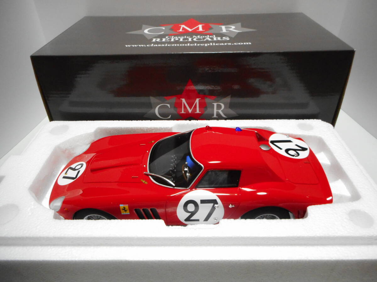 ☆希少・レア・Classic Model Replicars ☆1/18 Ferrari 250 GTO 64 #27 Le Mans 1964 総合9位☆250401拍卖