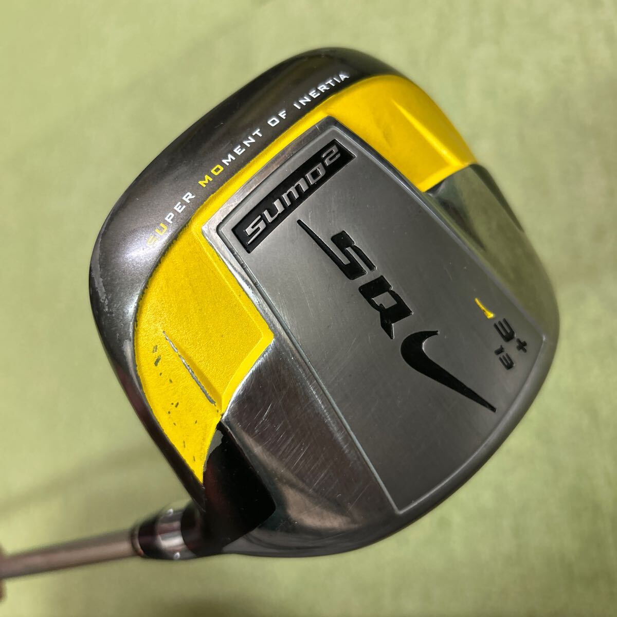 A594 希少ストロングロフト NIKE SQ SUMO2 3+W 13° 純正グラファイトデザイン N-65GT フレックスS拍卖