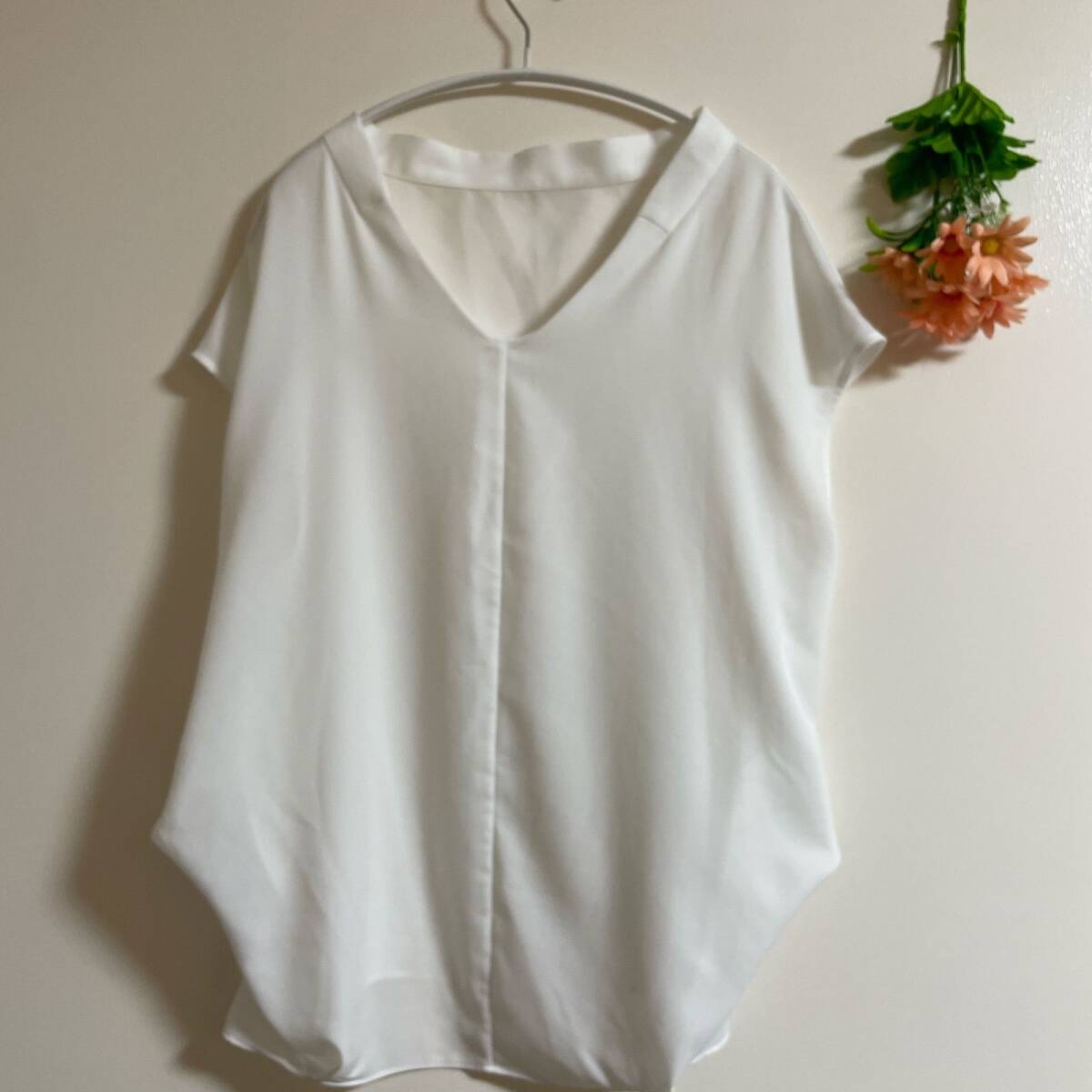 【INED】 ノースリーブカットソー (M) ホワイト フランドル 美品拍卖