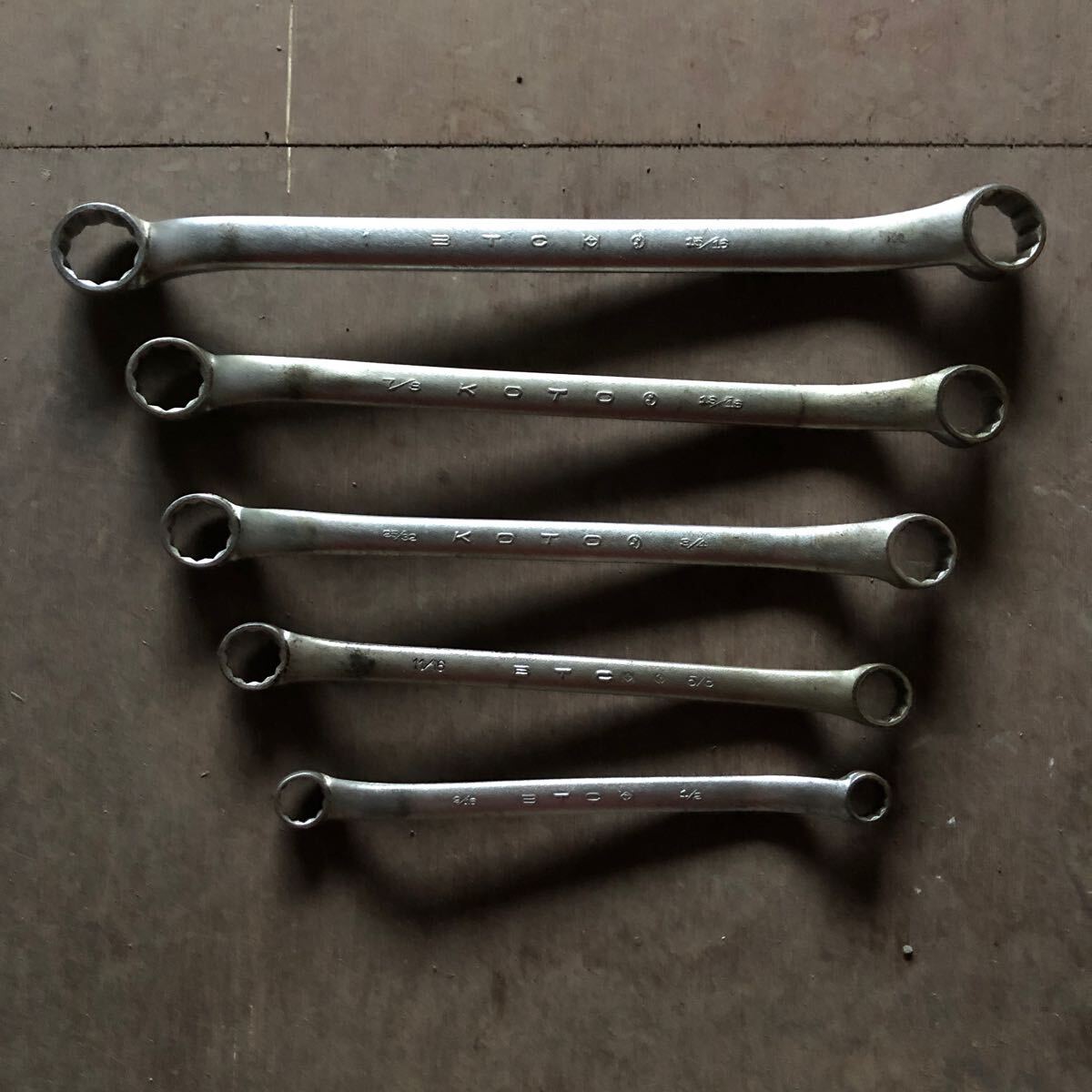 めがねレンチ BTC KOTO インチ 1インチ〜1/2インチ拍卖