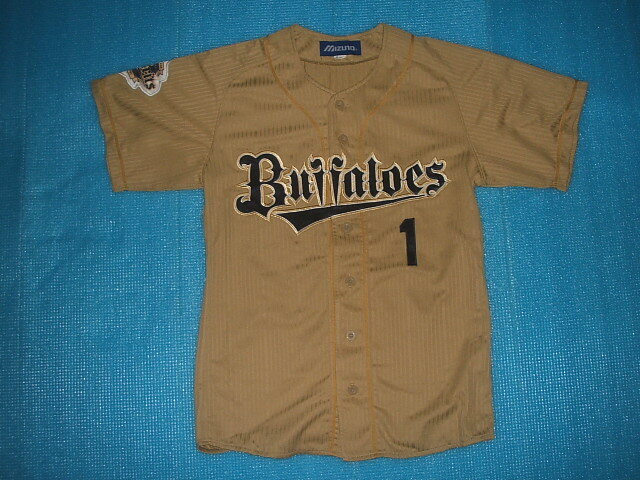 レア!オリックス バファローズ 中島宏之 ユニフォーム トップス 中島裕之拍卖