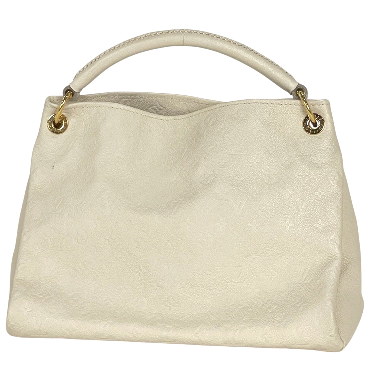 ルイ・ヴィトン Louis Vuitton アーツィ MM 手提げ ショルダーバッグ モノグラムアンプラント ネージュ(アイボリー) M93449 レディー 中古拍卖