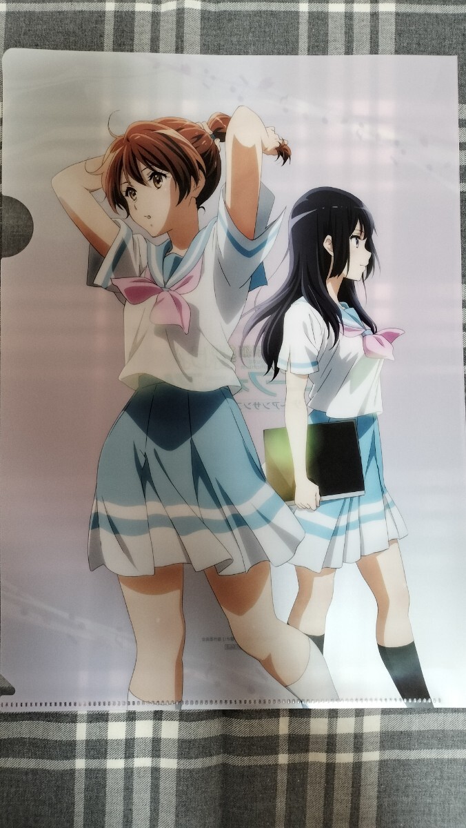 黄前久美子 高坂麗奈 響けユーフォニアム アンサンブルコンテスト A4クリアファイル 前売特典 非売品 c拍卖