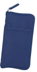 【新品】パイロット ペンケース付手帳バンド ワイドタイプ ブルー拍卖