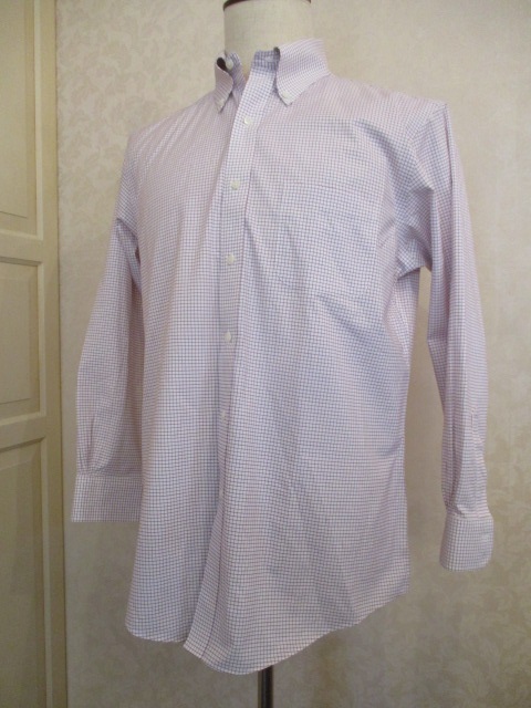 ★Brooks Brothers /ブルックスブラザーズ /REGENT FIT/リージェントフィット/NON‐IRON STRETCH/グラフチェック/15 1/2‐31★拍卖