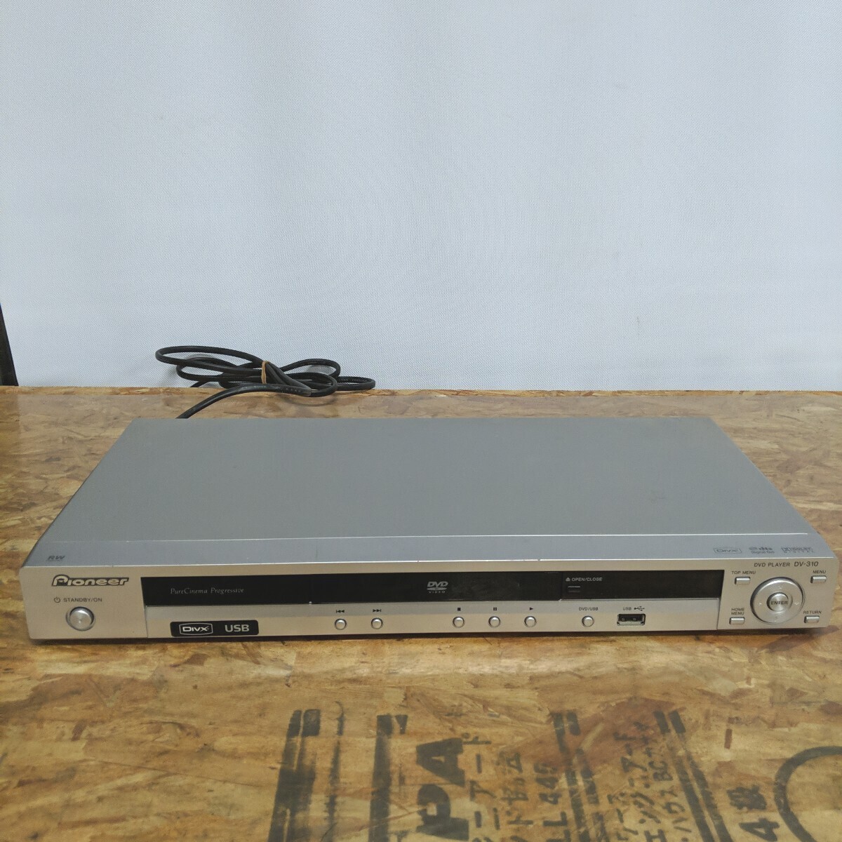 sksz332 ▲ DVDプレーヤー パイオニア DVD PLAYER DV-310 Pioneer 通電のみ確認拍卖