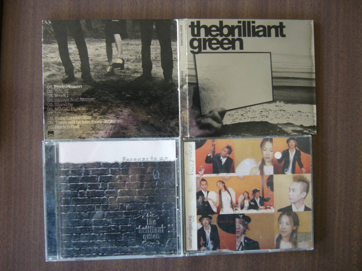 the brilliant green 3枚セット /アルバム『the brilliant green』 + シングル 「angel songイヴの鐘」「Forever to me」拍卖