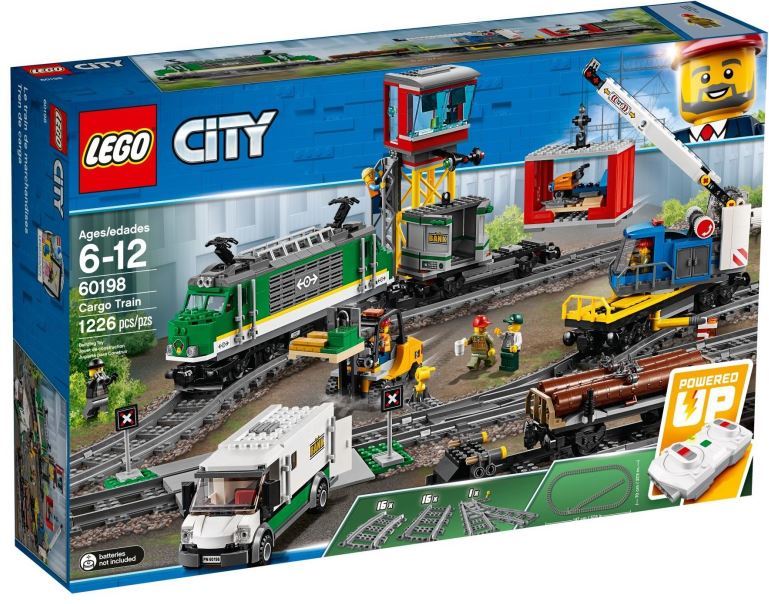 レゴ LEGO ☆ 街・シティ City トレイン Train ☆ 60198 カーゴトレイン 貨物列車 Cargo Train ☆ 新品・ダメージ箱 ☆ 2018年製品・現絶版拍卖