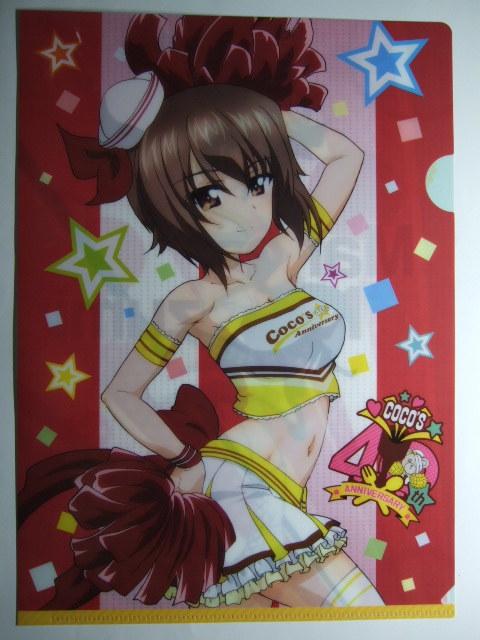 ガールズ&パンツァー ココス限定 クリアファイル 西住まほ ココス道 応援します コラボ キャンペーン 第2弾 ガルパン 即決 最終章 COCO'S拍卖