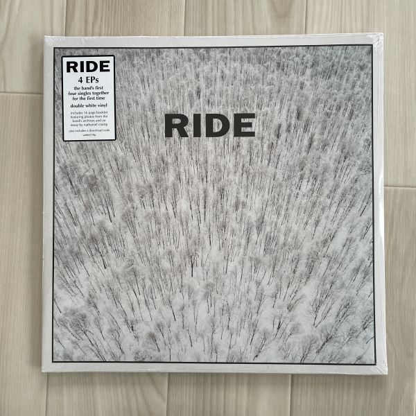 LP / 新品 未開封 RIDE ライド - 4 EPs 限定盤 White Vinyl 2枚組 2LP シューゲイザー ブリットポップ アナログレコード Vinyl UK イギリス拍卖