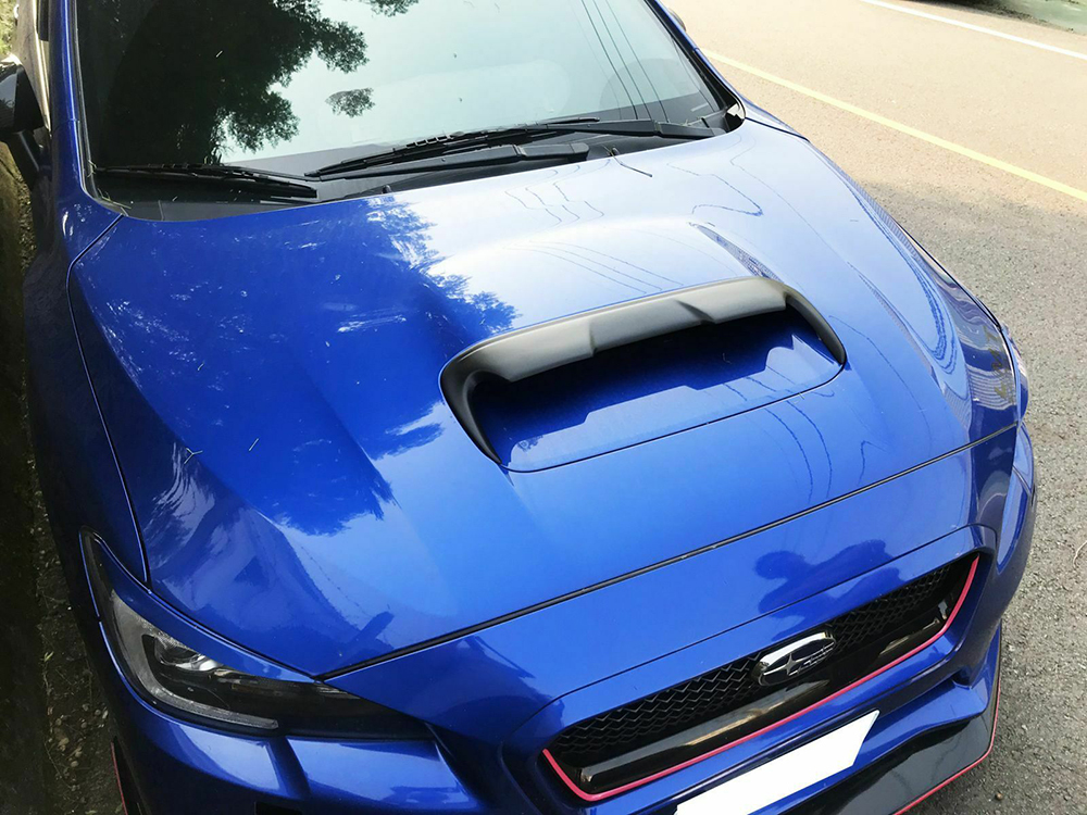 2015-2021 スバル WRX STI レヴォーグ ワゴン VM4/VMG カーボン フロント ボンネット エア スクープ カバー フレーム トリム V2拍卖