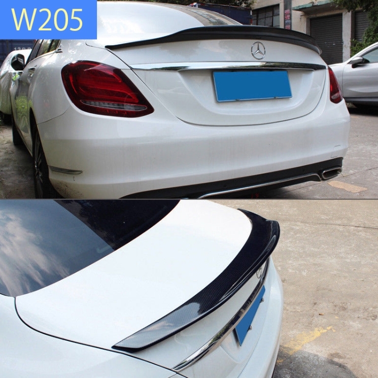メルセデスベンツ Cクラス W205 セダン PSMタイプ カーボン リアトランクスポイラー 2015-2021拍卖