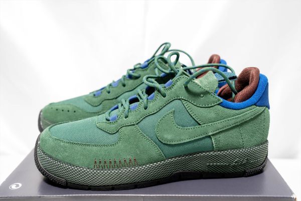 値下げ【新品】ナイキNIKE シューズ Women's Air Force 1 Wild Moss Green FB2348-300 28cm ウィメンズ エア フォース 1 ワイルド拍卖