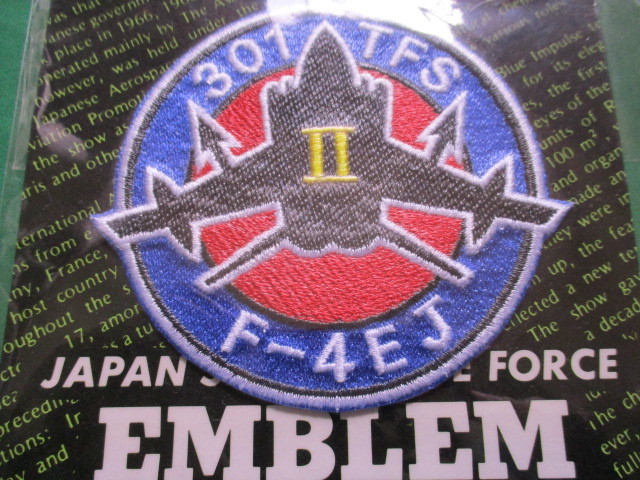 希少なカラー版 F 4EJ ワッペン EMBLEM 戦闘機 301 TFS レア コレクターズアイテム拍卖