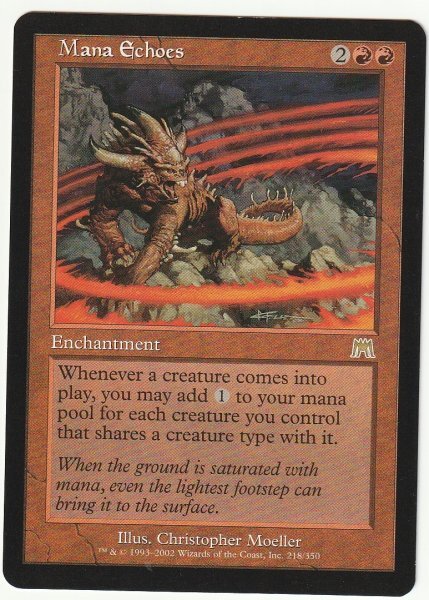 ONS マナの残響/Mana Echoes 英語1枚 2枚まで拍卖