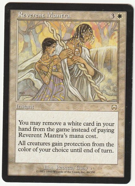 MMQ 恭しきマントラ/Reverent Mantra 英語1枚 VG拍卖