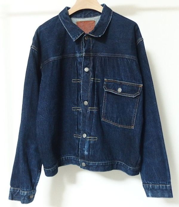 LENO リノ H2002-JJ003 BRENDA BIG TRUCKER JACKET 1st T BACK デニム ジャケット Gジャン 02 インディゴ拍卖