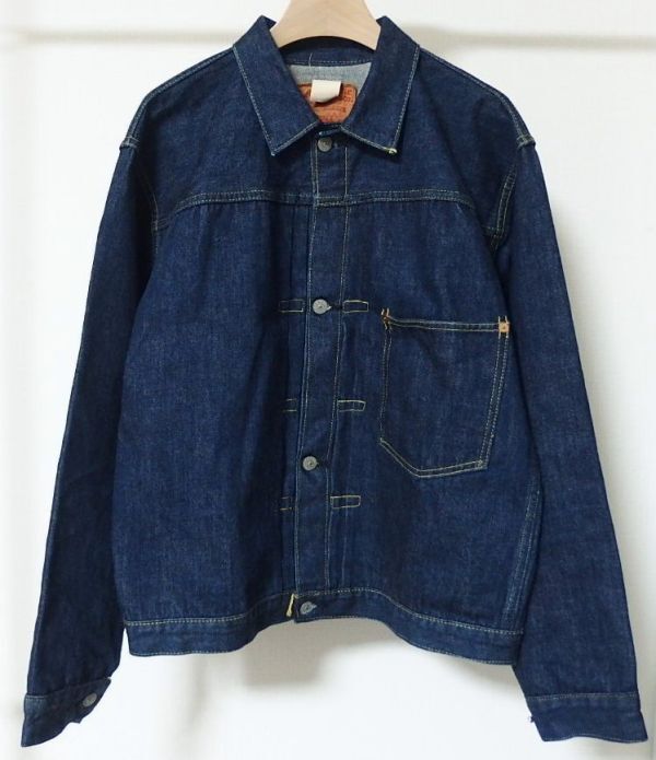 SUGAR CANE シュガーケーン SC19007 SCSC #07 13.5oz. BLUE DENIM BLOUSE 1946 MODEL 大戦モデル デニム ジャケット Gジャン 40拍卖