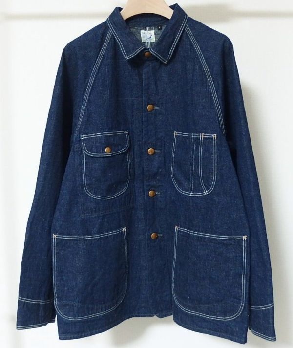 or slow orslow オアスロウ 50's COVERALL デニム カバーオール ジャケット 1拍卖