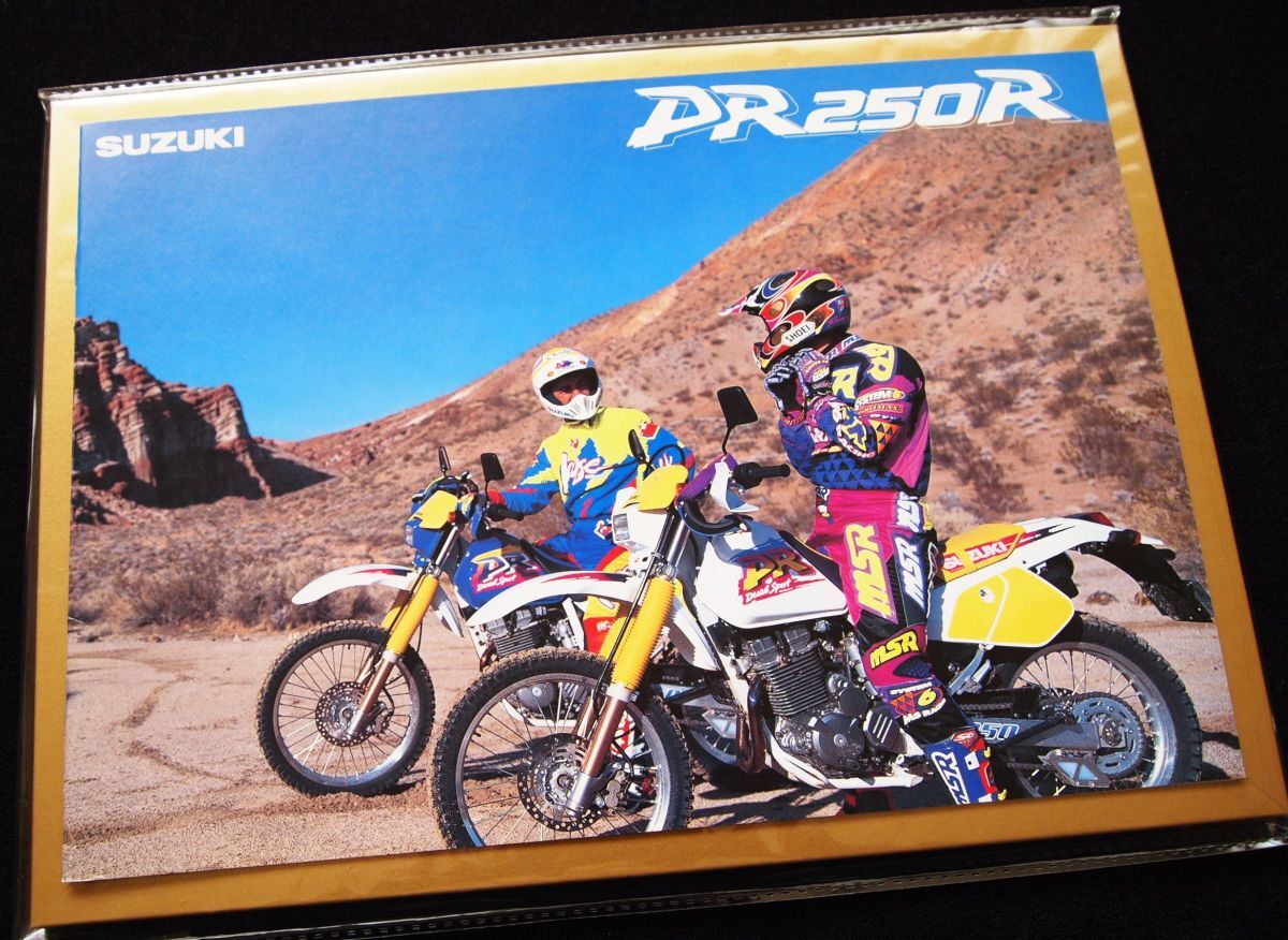 スズキ DR250R 1995年2月 豪華カタログ・美美品・送料込み拍卖