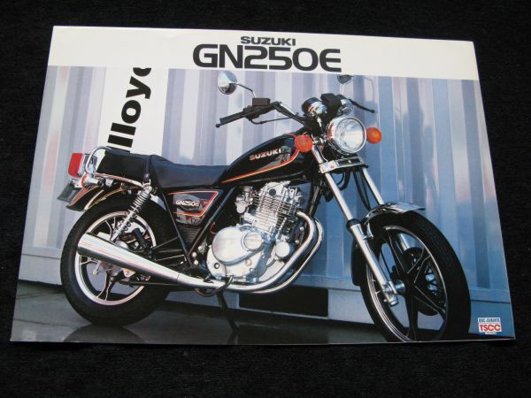 スズキ GN250E 1982年? 希少カタログ・美美品・送料無料!拍卖