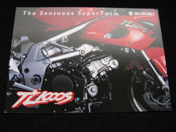 スズキ TL1000S 1996年 輸出用カタログ・美美品・送料込!拍卖
