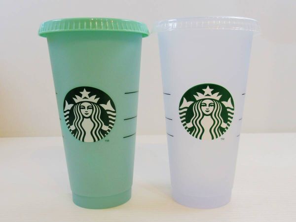 スターバックス 2個セット カラー チェンジング リユーザブルコールド グリーン ミステリー カラー チェンジング リユーザブルコールド kd拍卖