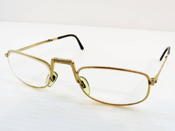 Christian Dior MONSIEUR 2172 クリスチャンディオールムッシュ 41 52□22 140 プラスチック 金属素材 度入り ゴールド kd拍卖