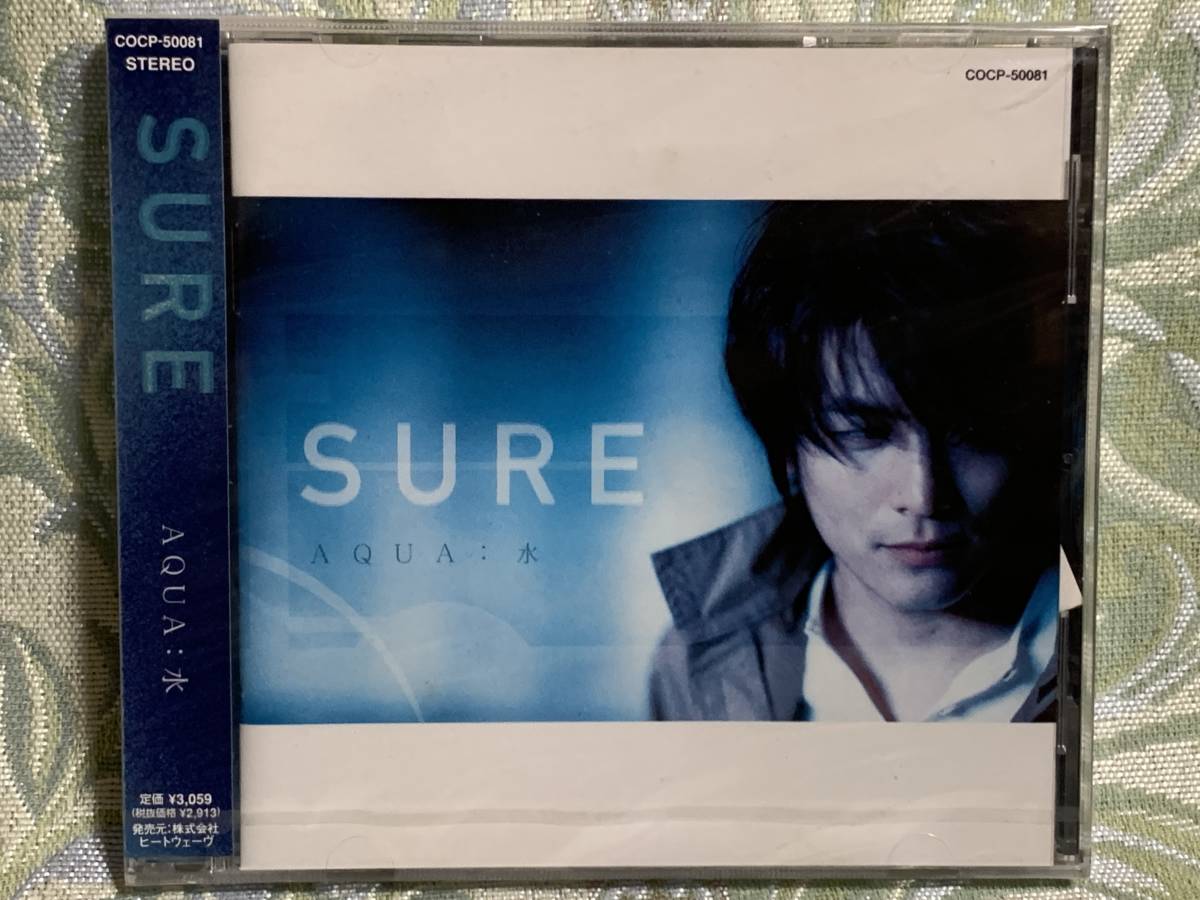 CD SURE / AQUA:水 ★新品未開封★拍卖