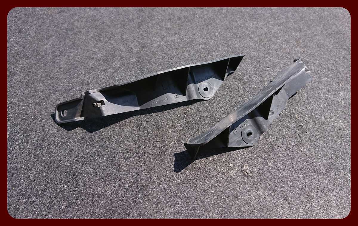 BMW MINI ミニ クーパー R56 リア バンパー リテーナー ガイド 2751303 2751304 A-1433拍卖