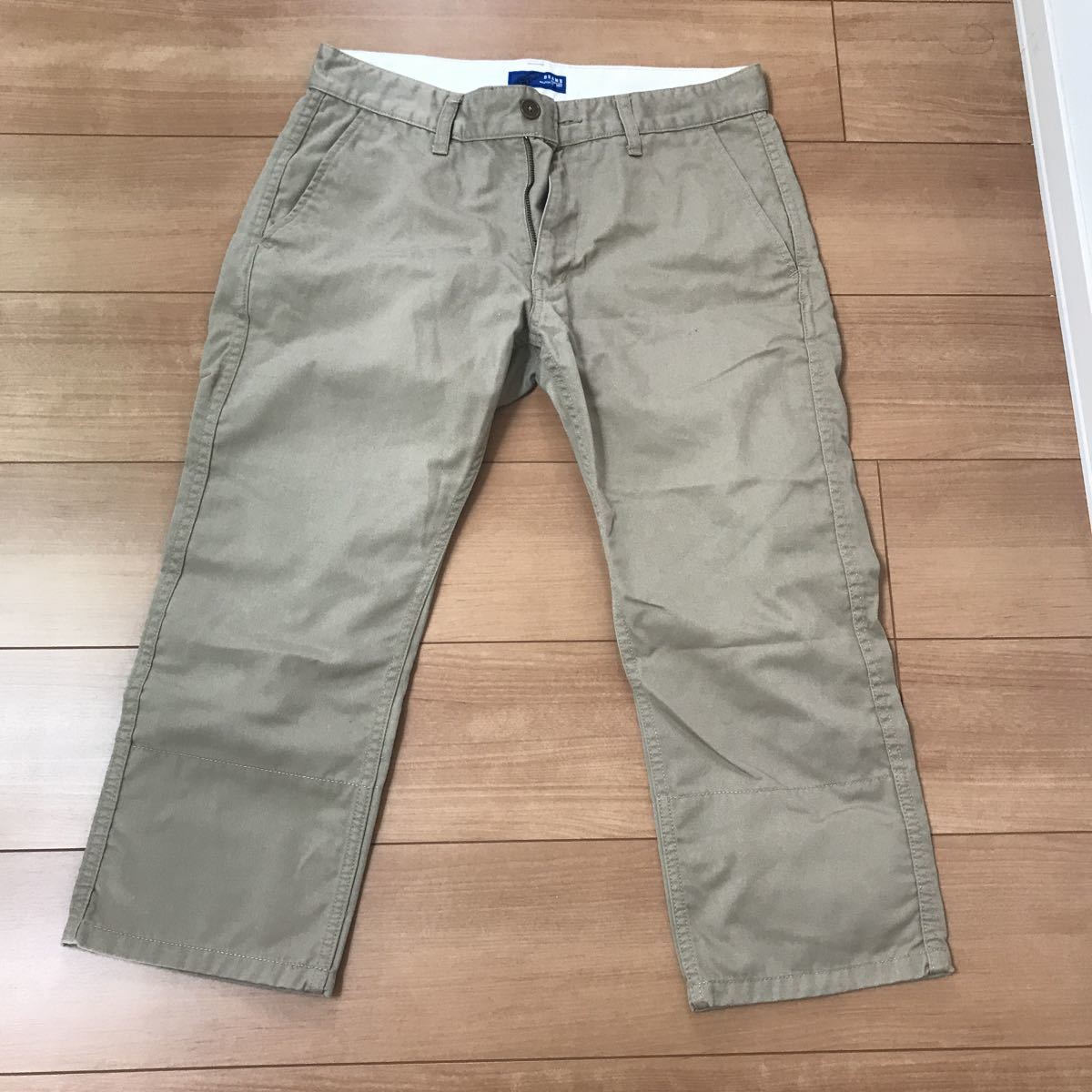【中古】BEAMS ビームス ロールアップチノパン チノパンツ SIZE M拍卖