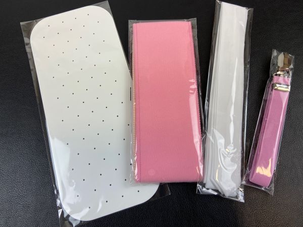 ▼三作▼送料無料 着付け小物セット 長尺腰紐 4点セット ①拍卖