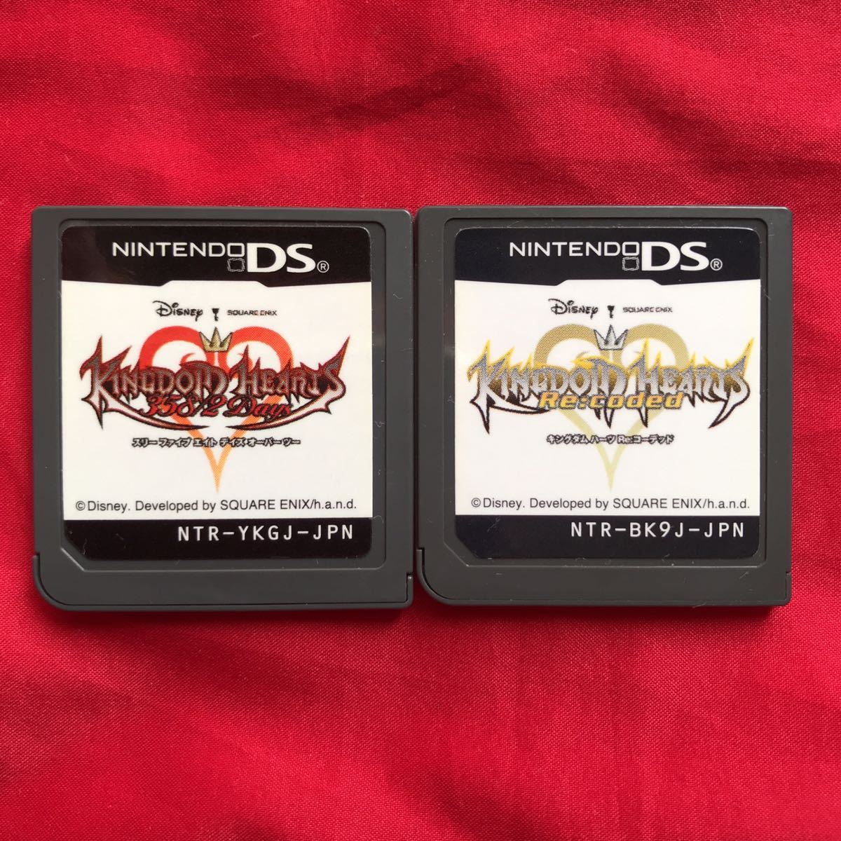 ★☆即決有★☆DSキングダムハーツ Re:coded DSキングダムハーツ 358/2 Days 2本セットソフトのみ★dsキングダム ハーツ★動作確認済★拍卖