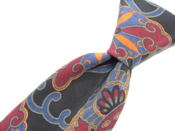 LANVIN(ランバン) シルクネクタイ アート柄 イタリア製 847247C227R27拍卖