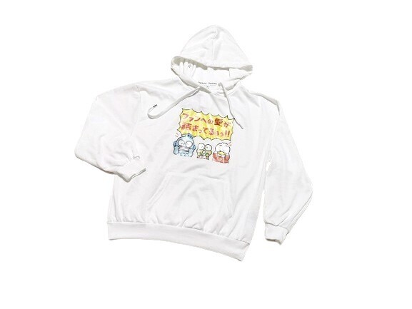 【新品】サンリオ/sanrio HAPIDANBUI レディース パーカー【M】はぴだんぶい ハンギョドン けろけろけろっぴ あひるのペックル パーカ 女性拍卖