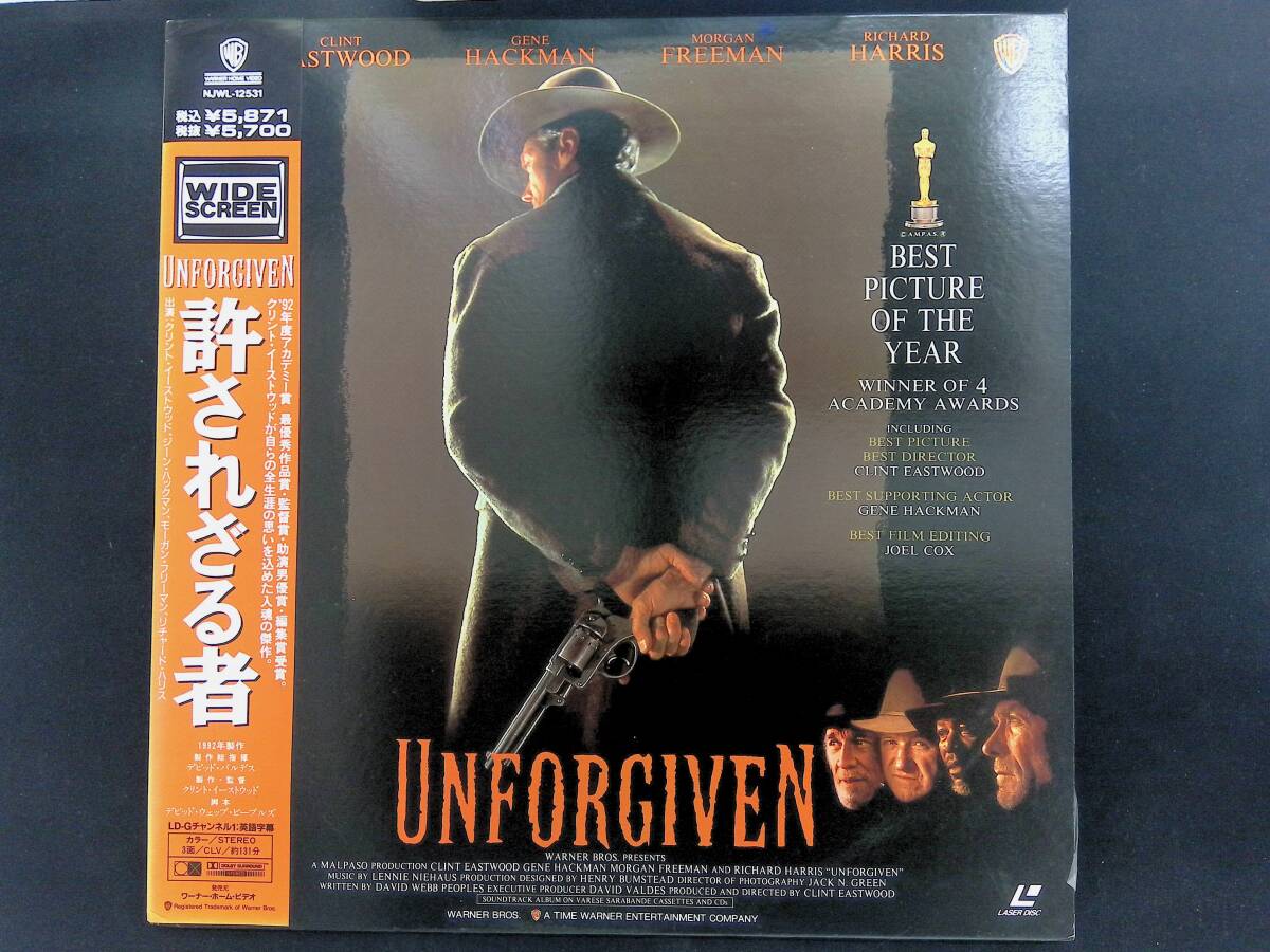 レーザーディスク LD許されざる者 クリント・イーストウッド LD017 20拍卖