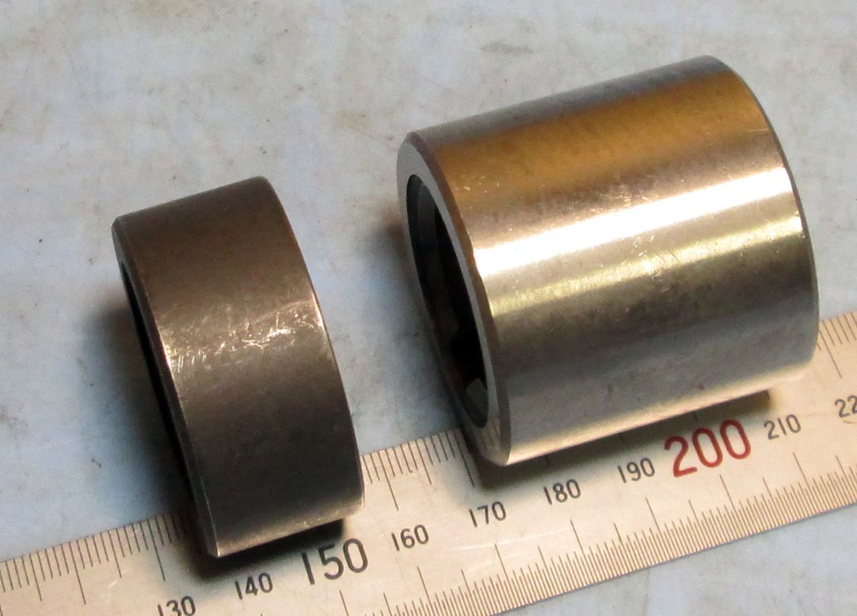 FB989 丸25.4 アーバーカラー 外径 丸42 L=40 / 19 2点 中古拍卖