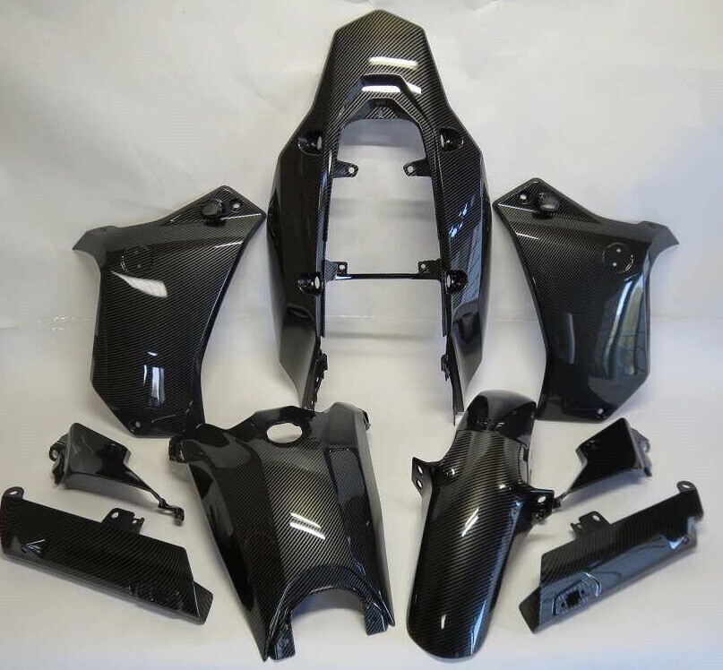 TENERE700 テネレ700 2020 以降 カスタム 8点 外装セット カーボン調【fd-tena-a】拍卖