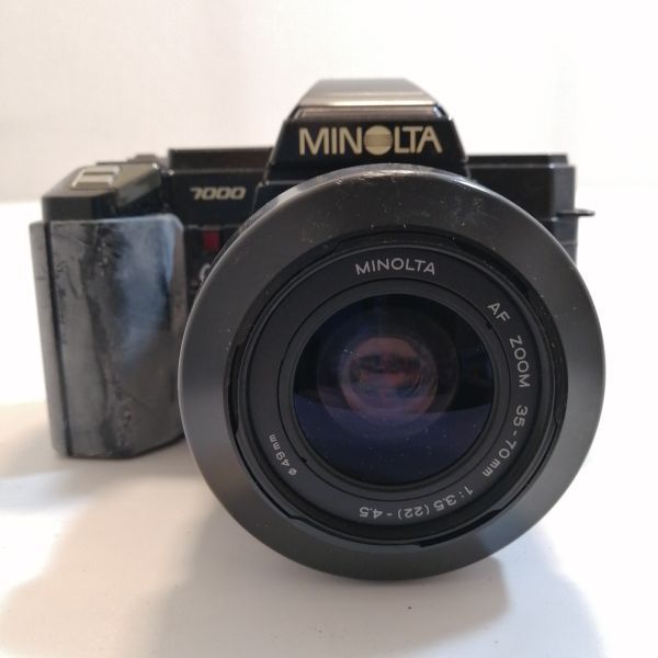 MINOLTA α7000 ミノルタ カメラ 一眼レフカメラ レンズ AF-LENS 35-70 フィルムカメラ ジャンク 800021拍卖