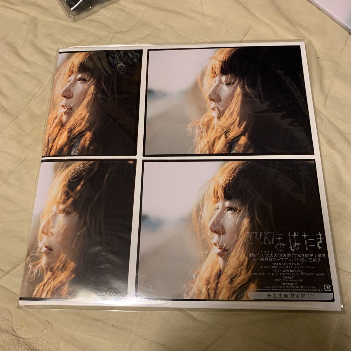 日本国内 正規品 YUKI まばたき 完全生産限定盤 LP レコード アルバム 新品 ジュディマリ拍卖