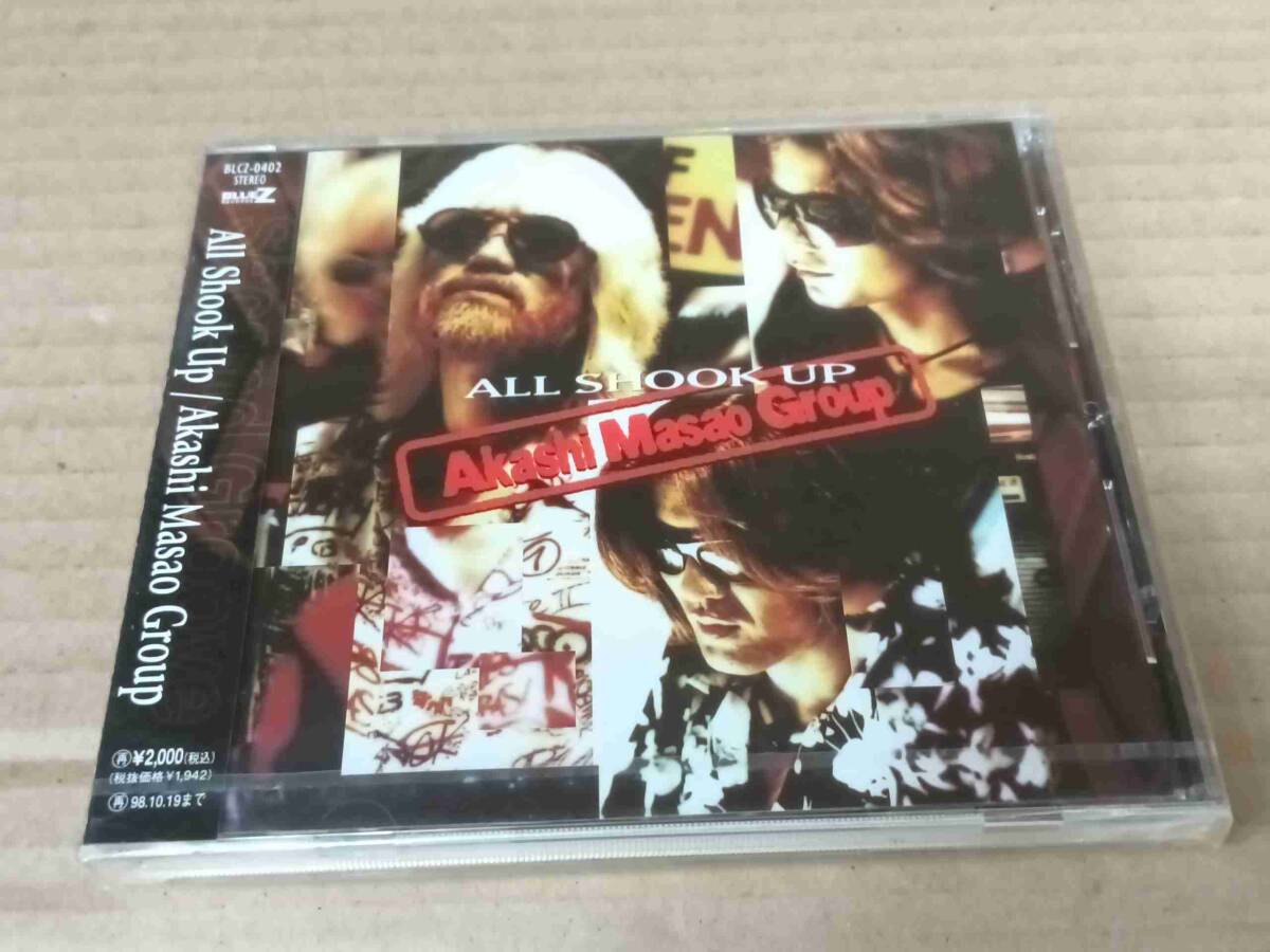 AKASHI MASAO GROUP ALL SHOOK UP CD 未開封 明石昌夫 i116拍卖