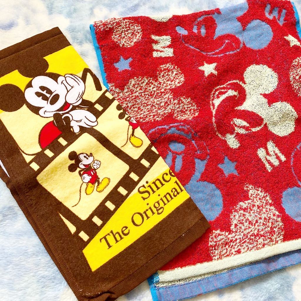 ★未使用★非売品、タグ付★Mickey Mouse★フェイスタオル&ウォッシュタオル★人気キャラクター、ディズニーミッキー、ミニー★第一生命★拍卖