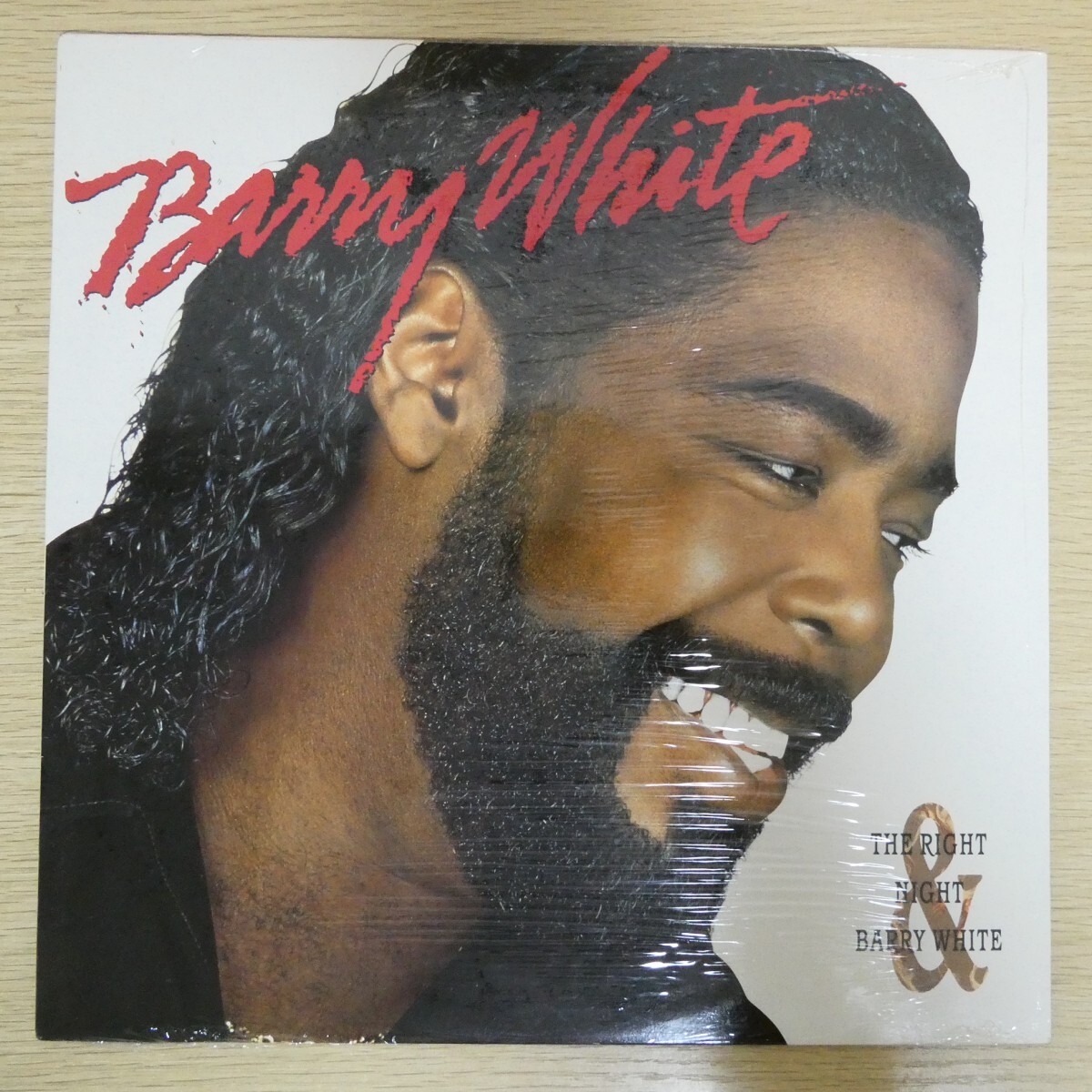 LP2080☆未開封/シュリンク/UK/A&MRecords「Barry White / The Right Night & Barry White / AMA 5154」拍卖