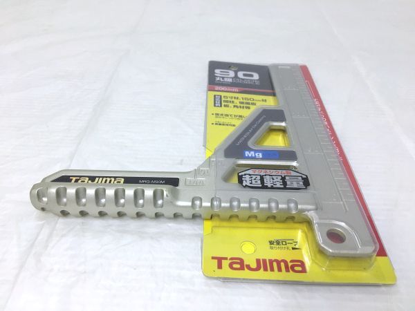 JA4-015■TAJIMA タジマ 丸鋸ガイド モバイル 90 長さ200mm 丸ノコ 丸のこガイド 定規 測定器 MRG-M90M ■未開封・アウトレット品拍卖