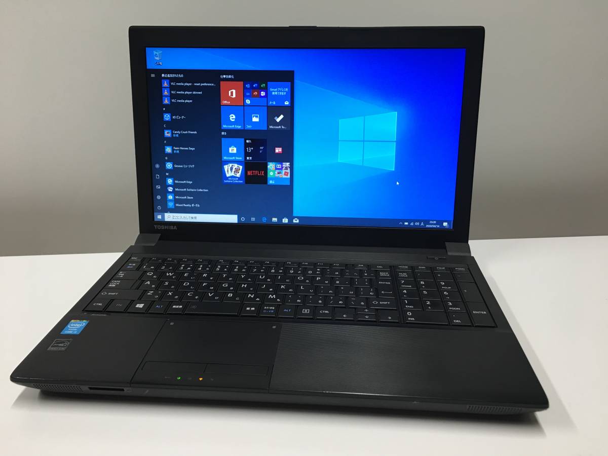 A16147)大容量 TOSHIBA dynabook B554/K 搭載Intel Core i3-4000M 2.40GHz/8GB/500GB/DVDRW/無線/bluetooth/Win10 Pro 64Bit拍卖